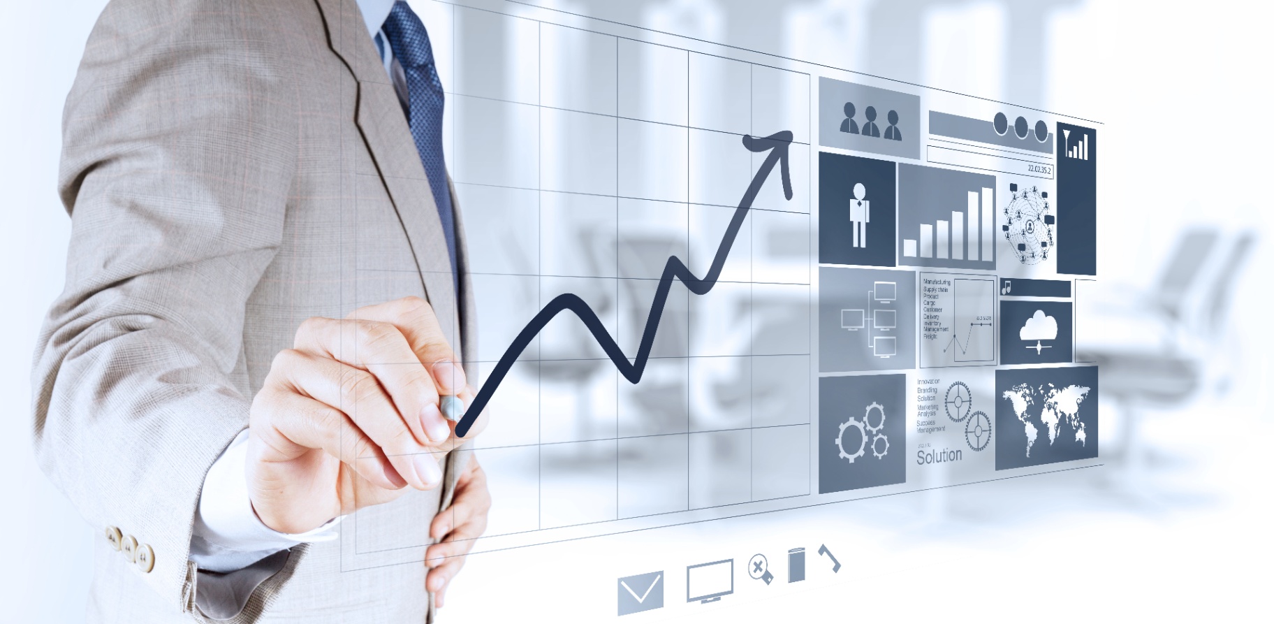 We develop powerful custom software for business and finance
